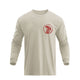 USA FLAGGE SCHLANGENGRAFIK LANGARM T-SHIRT