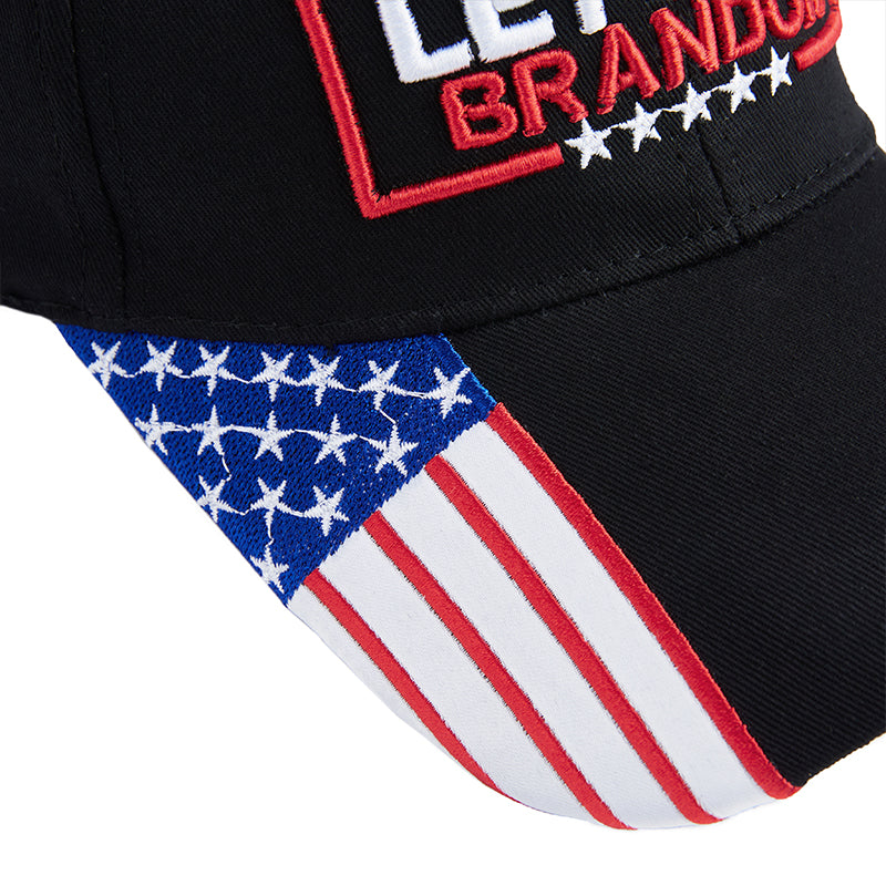 LET'S GO BRANDON USA FLAG CAP