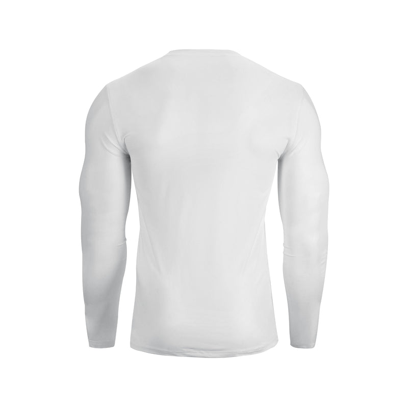 ESSENTIALS BUTTON V-NECK QUCIK DRY MOISTURE WICKING LONG SLEEVE HENLEY SHIRT