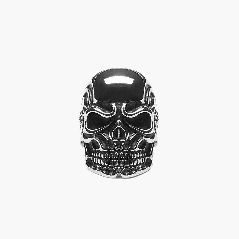 UNISEX RETRO SKULL RING