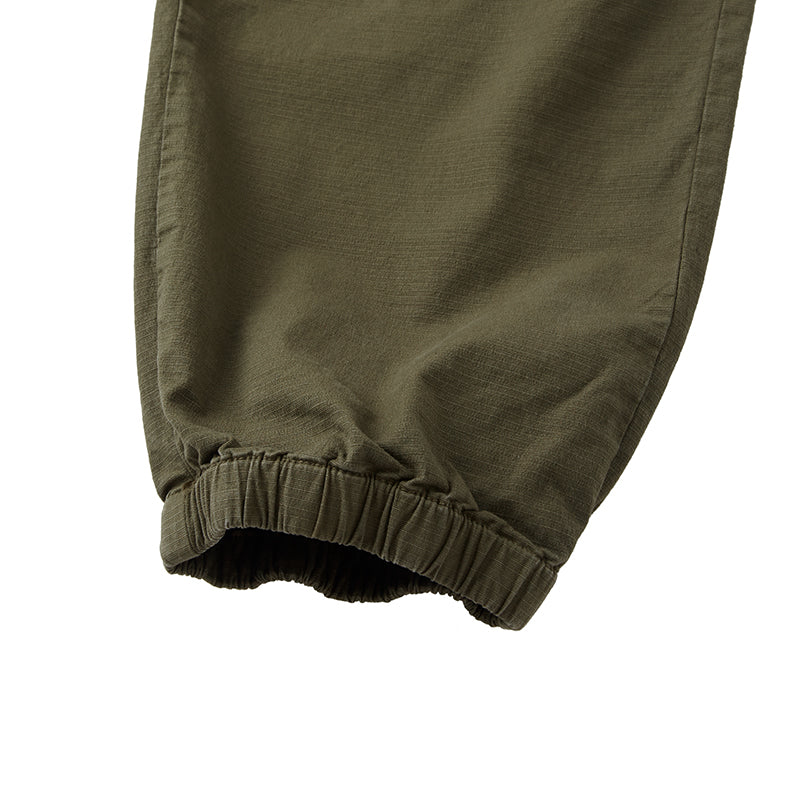 POCKETS DRAWSTRING CARGO PANTS