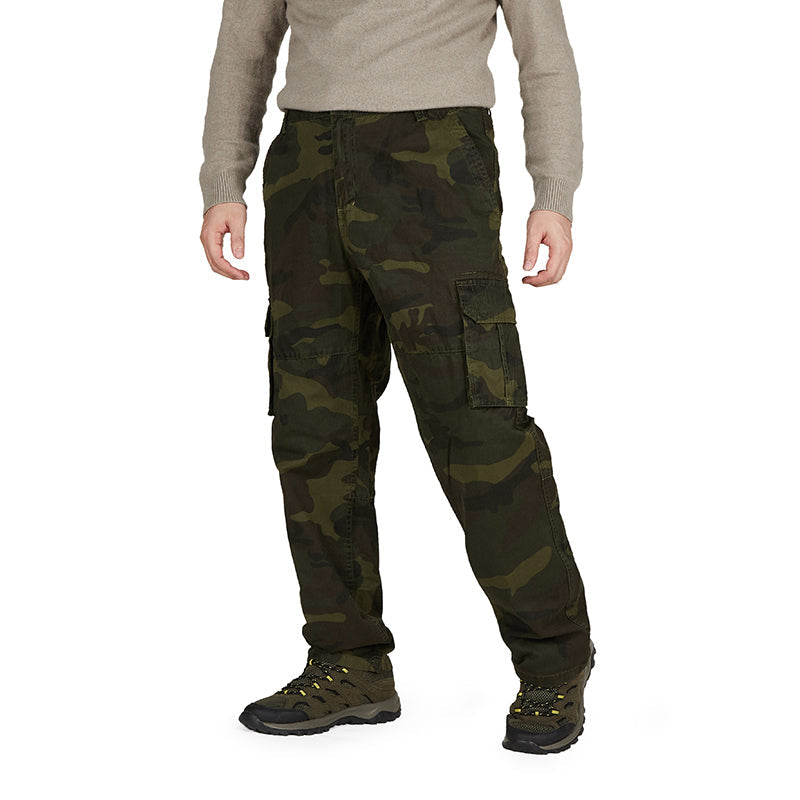 CAMO CARGO PANTS