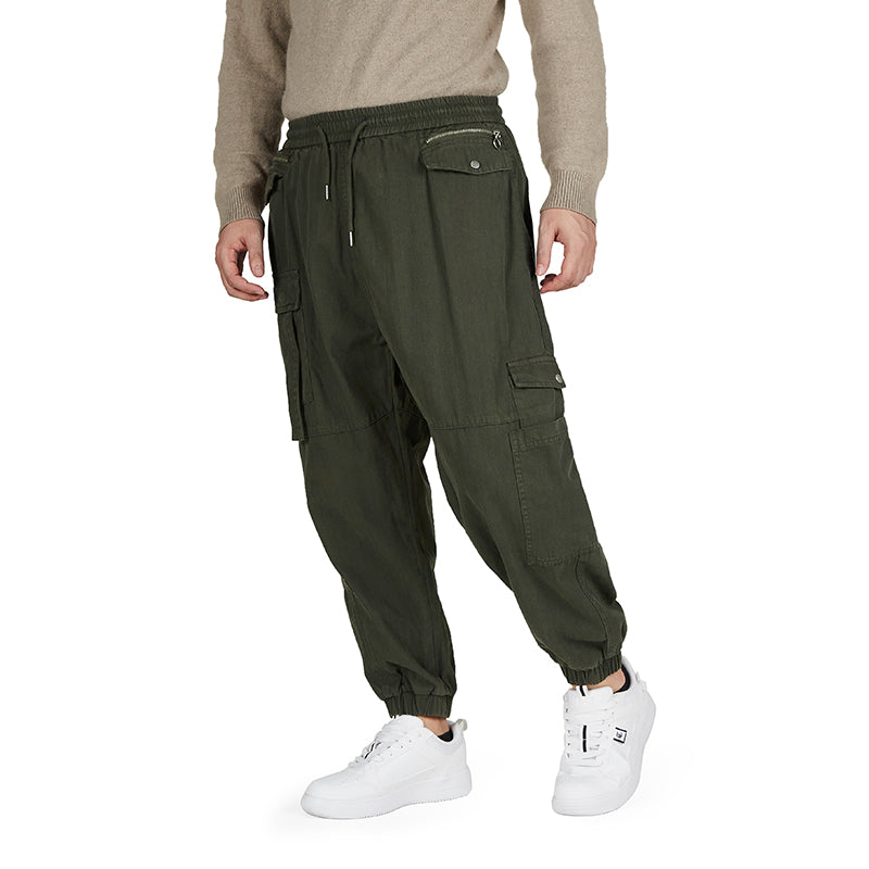 POCKETS CHAIN CARGO PANTS