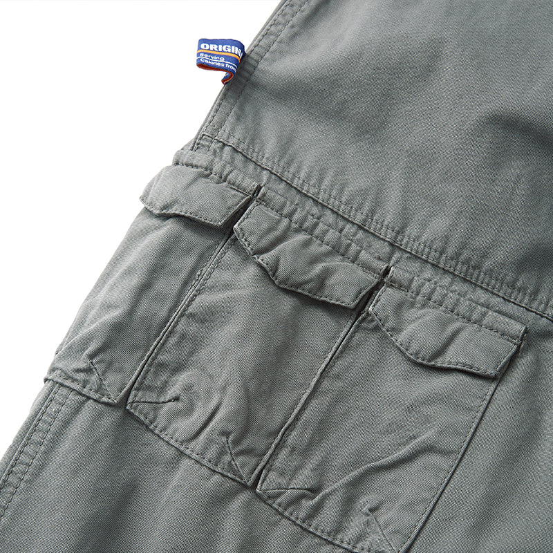 POCKETS DRAWSTRING CARGO PANTS