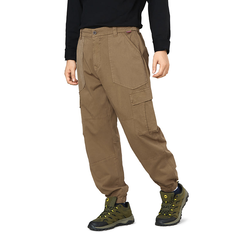 POCKETS CLOSED BOTTOM CARGO PANTS