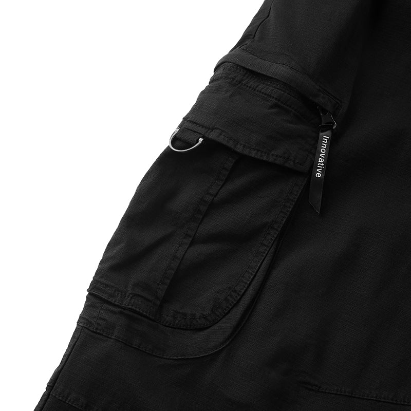 POCKETS DRAWSTRING CARGO PANTS