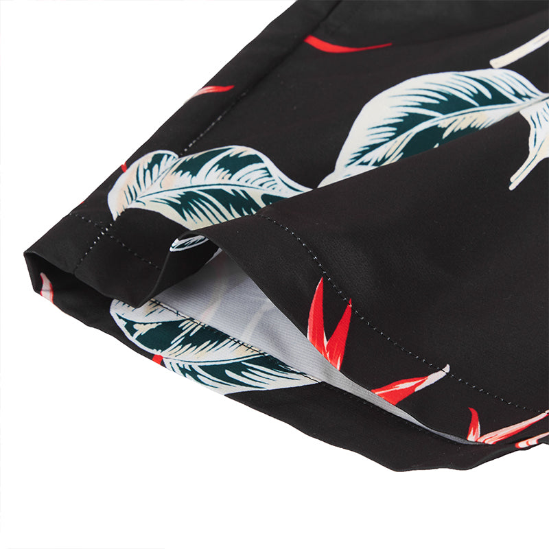 ALOHA LEAF SWIM TRUNKS