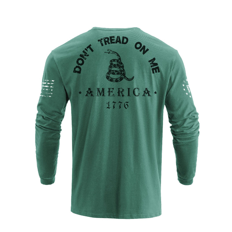 DON'T TREAD ON ME GRAPHIC LONG SLEEVE T-SHIRT