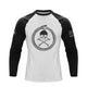 SNAKE SKULL RAGLAN GRAPHIC LONG SLEEVE T-SHIRT