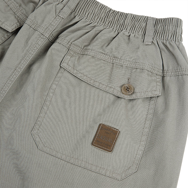 POCKETS DRAWSTRING CARGO PANTS